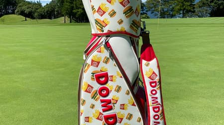 Dom Dom hamburger's first "original caddy bag" hamburger and "Domuzo-kun" design! Collaboration with Rembrandt Golf Club Gotemba