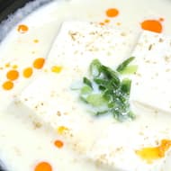 【レシピ】とろぷる「豆乳湯豆腐」電子レンジで簡単！ホッと温まる一杯