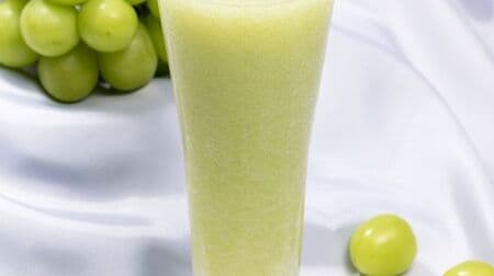 Juice Studio Karin "Shine Muscat" Juice! "Shine Muscat and Pear Smoothie" that combines pears