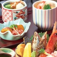 サガミ「敬寿御膳」北海ワッパ飯・茶碗蒸し・インカのめざめいか塩辛添え・天ぷら盛合せ・北のおろしそばなど8品セット！