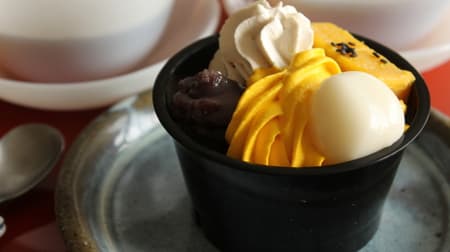 [Tasting] FamilyMart "Anno potato Japanese parfait" Rich sweet potato cream with Anno potato cream!
