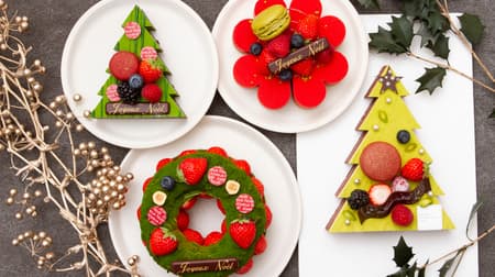 Christmas sweets such as Sadaharu Aoki "Noel Paris-Brest Matcha Phrase" and "Sapan Chocolat Pistash"!