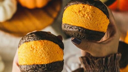 Halloween sweets such as 7-ELEVEN "Maritozzo Pumpkin" and "Cookie Shoe Pumpkin"! Rich pumpkin taste & smooth mouthfeel
