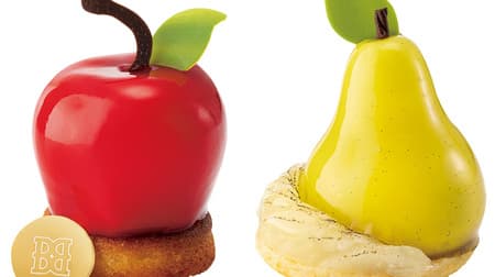 Butter States "Infinite Apple" "All about Pear" Fresh cake of apples, pears & butter cream!
