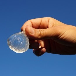 水を “食べる” !? ゴミを出さない、美しいウォーターボールが開発された！