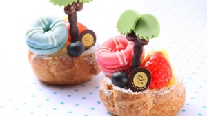 Even sweets of "sea biraki"! Colorful sweets that make you feel summer at a hotel in Okinawa