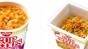 Finally, "ethnic" has appeared in Cup Noodles! "Tom Yum Kung Noodle" and "Mie Goreng"