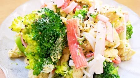 Three easy "salad recipes"! Broccoli Crab Kama Salad, Bean Sprouts and Avocado Salad, etc.