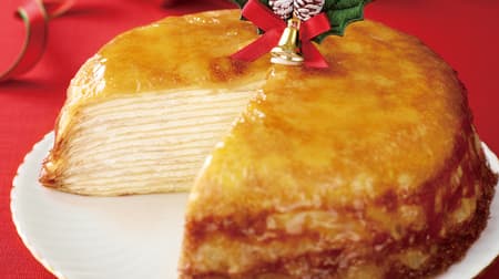 ドトール「クリスマスミルクレープ」「クリスマス和栗のモンブラン」人気ケーキ2種がホールサイズで登場！