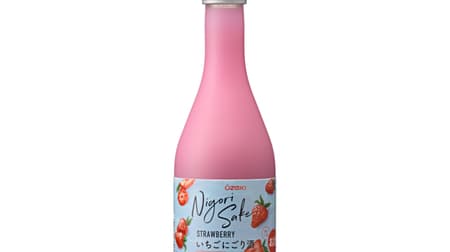 Ozeki "Ichigo Nigori Sake 300ml Bottled" Popular in the United States "Dessert Sake" Even in Japan! 8% strawberry juice mixed with nigori liquor