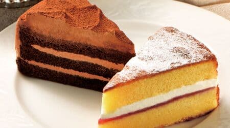 Cafe de Clie "Belgian chocolate cake" renewal! "Victoria cake" is now available!