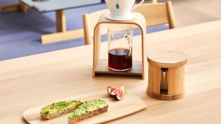 From "Karimoku x Blue Bottle Coffee Morning Collection", "Dripper Stand", "Filter Case", "Cutting Board", and Karimoku Furniture Collaboration Goods