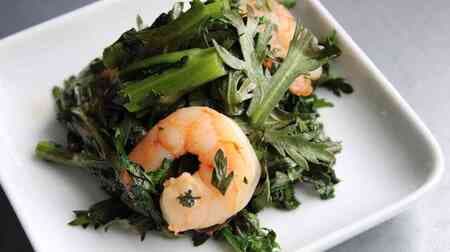 "Stir-fried shrimp and garlic with garlic" recipe! The umami of shrimp and the refreshing flavor of garlic with garlic soy sauce