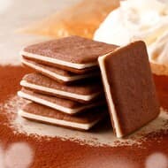 東京ミルクチーズ工場「ショコラ＆マスカルポーネクッキー」マスカルポーネチーズのチョコレートをサンド