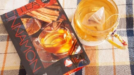 KALDI "Cinnamon Tea" Super sweet without sugar! Non-caffeine easy tea bag that makes you happy at night