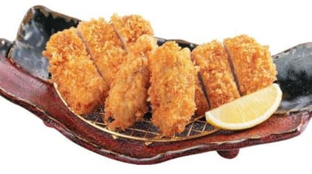 Hamakatsu "Oyster Furai Tonkatsu Set" Assorted fillet and pork cutlet on 2 Hiroshima oyster furai!