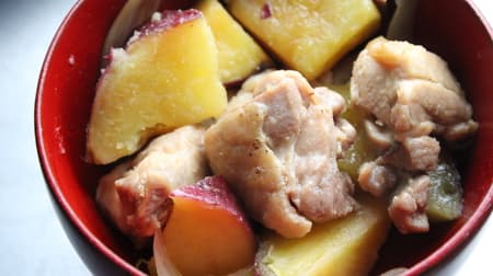 Recipe for "Chicken and Sweet Potato Stew! Butter enhances the flavor of chicken and the sweetness of sweet potatoes.