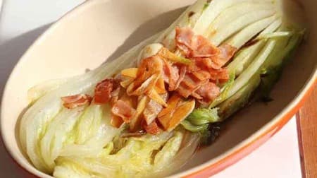3 Chinese cabbage recipes "Chinese cabbage steak" "Chinese cabbage with salt and kelp butter" "Stir-fried pork rose and Chinese cabbage with sesame flavor"
