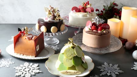 セバスチャン・ブイエ クリスマスケーキ「オデオン」「ブッシュドマロン」「サパンドノエル」など