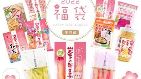 [2022 Lucky Bag Summary] Choya Umeshu, Kourakuen, Nakau, Iwashita New Ginger (Iwashita New Ginger Museum) [13th edition]