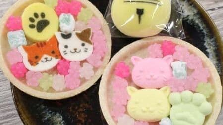 Cat motif product summary! "Fushimi Nyato Maki" "Kagurazaka Fukurai Monaka" "Cat Monaka" etc.
