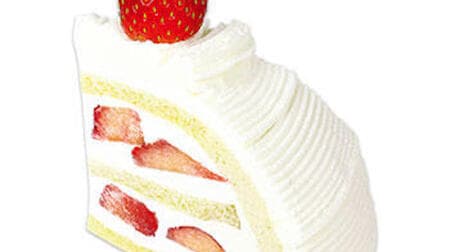 不二家 新作ケーキ「苺たっぷりイタリアンショートケーキ」「雪降る苺のプレミアムロールケーキ」