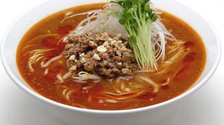 魁力屋「シビ辛担担麺」 “花山椒” と “青花椒” の辛みとシビれ 胡麻ベースのまろやかスープ！