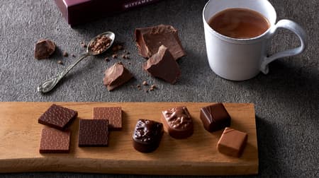 Wittamer "Savour de Cacao" Assortment to enjoy cacao for Valentine's Day White Day