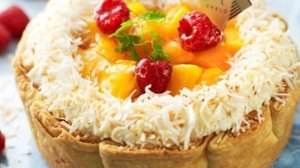 The melting sweetness is irresistible! May limited "Mango and Coconut Cheese Tart" at PABLO