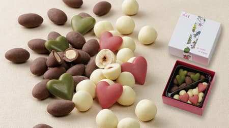 Rokkatei Valentine's Day Sweets: "so sweet so happy," "Valentine's Month Chocolat (Noir)," "Valentine's Day Yukiyakonko," etc.