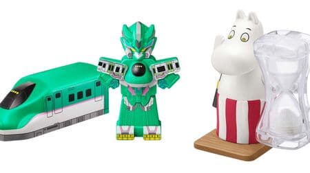 McDonald's Happy Set "Shinkansen Transformation Robo Shinkarion Z" and "Moomin" - 6 types of toys each to foster imagination and more