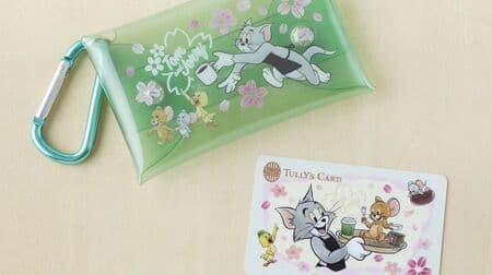 Tully's "Tom & Jerry Collaboration Tully's Card & Multi Case", "Tom & Jerry Sakura Mug", etc., the third collaboration goods