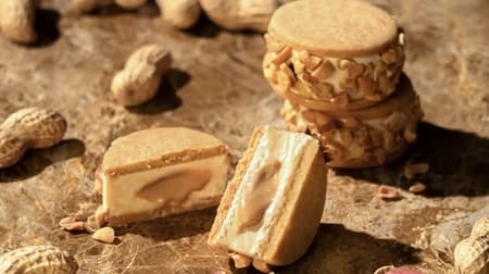 Dore "Dore Butter Sandwiches" - a rich marriage of buttercream and peanuts!