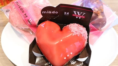 Misdo "misdo meets WITTAMER Vitamer Collection "Heart Doughnuts"" Rouge Heart, Noir Heart, Blanche Heart