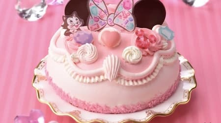 Ginza Cozy Corner "[Minnie Mouse] Decoration" - a decorated cake inspired by "Minnie Mouse" who enjoys dressing up.
