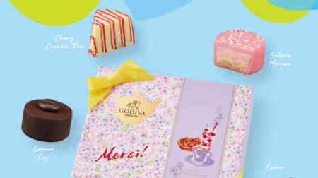 "Godiva Dessert Moments: The Beginning of Spring" Collection for White Day and Other Spring Gifts!