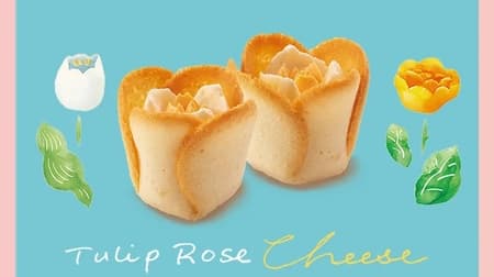 Tulip Rose Cheese" is a limited time offer from TOKYO Tulip Rose -- whipped chocolate with refreshing cream cheese and mascarpone flavor