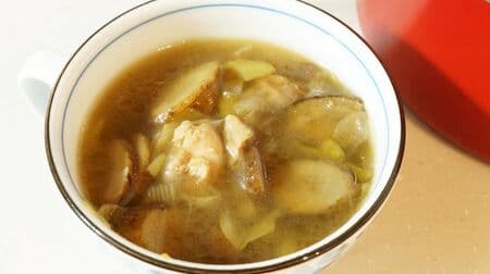 「鶏ごぼうネギのスープ」簡単レシピ！ごま油の香り良く鶏の旨みたっぷり 素材の食感も楽しい