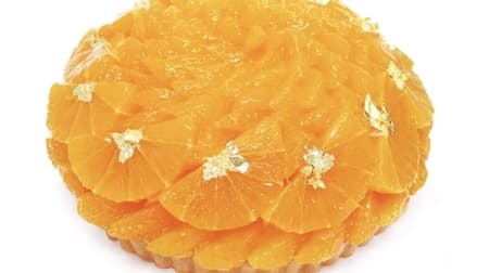 Cafe COMSA "Shikoku Uwajima Mikan Fair" - Cakes using rich, juicy mandarin oranges.