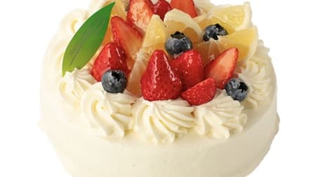 【4月】シャトレーゼ デコレーションケーキまとめ！「宮崎なかむら農園の日向夏みかんと苺のデコレーション」