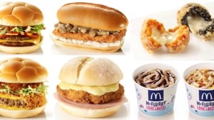 14 menus based on the image of 8 participating countries, such as McDonald's first "World Cup Official Burger"
