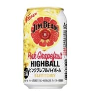 「ジムビーム ハイボール缶〈ピンクグレープフルーツハイボール〉」期間限定 後味にはすっきりとした爽快感とバーボンの味わい