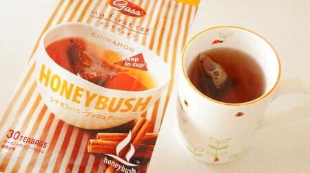 Gasco Cinnamon Honeybush Tea" - Slightly sweet, fragrant, and astringent-free!