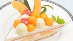 "Hokkaido, Melon, Limited" -From Cozy Corner, a dessert that fascinates women