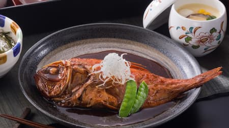 Tonden "Ryugu Gozen" and "Otohime Gozen", fully enjoy seafood such as boiled sea bream from Miyagi Prefecture and sushi with botan shrimp!