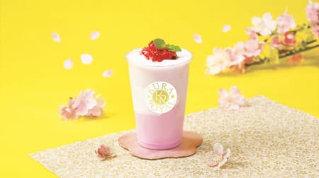 Summary of spring sweets including "NOMERU Parfait Sakura", "Ripe Mango Honey Mousse Parfait", "Strawberry White Ice Cake", etc. at Kurazushi