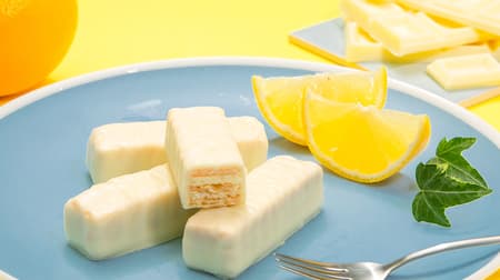 Ishiya Confectionery "Mifuyu Lemon 6 pieces" - Mille-feuille with lemon flavored filling and crispy pie covered with white chocolate