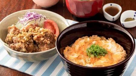 Ootoya Revival Menu: "Tamadon and Negi-Scented Fried Chicken Set Meal" Half-price coupon available on the official app!