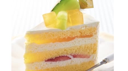 Chateraise's new cakes! Kagoshima Green Tea Fluffy Roll, Melon Premium Pure Fresh Cream Shortcake, etc.