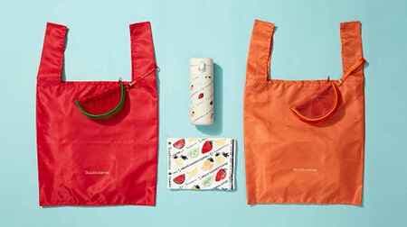 Tully's Casselini collaboration "Fruit Pouch & ECO Bag (Watermelon)", "One Push Stainless Bottle (Fruit)", "Flat Pouch (Fruit)", "Fruit Pouch & ECO Bag (Citrus)